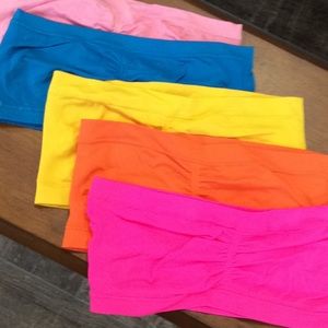 💕 NWOT Hot Pink Bandeau